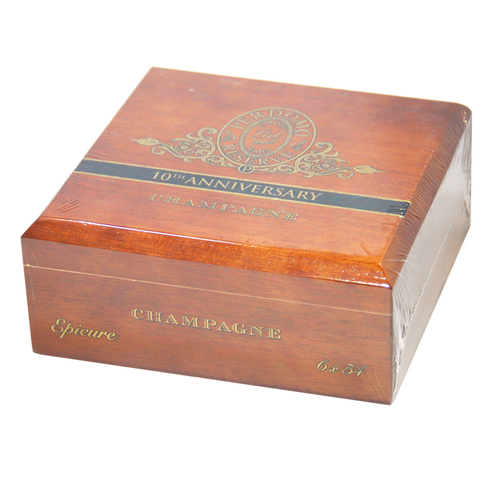 Perdomo 10th Anniversary Epicure Champagne Cigars Box of 25 1