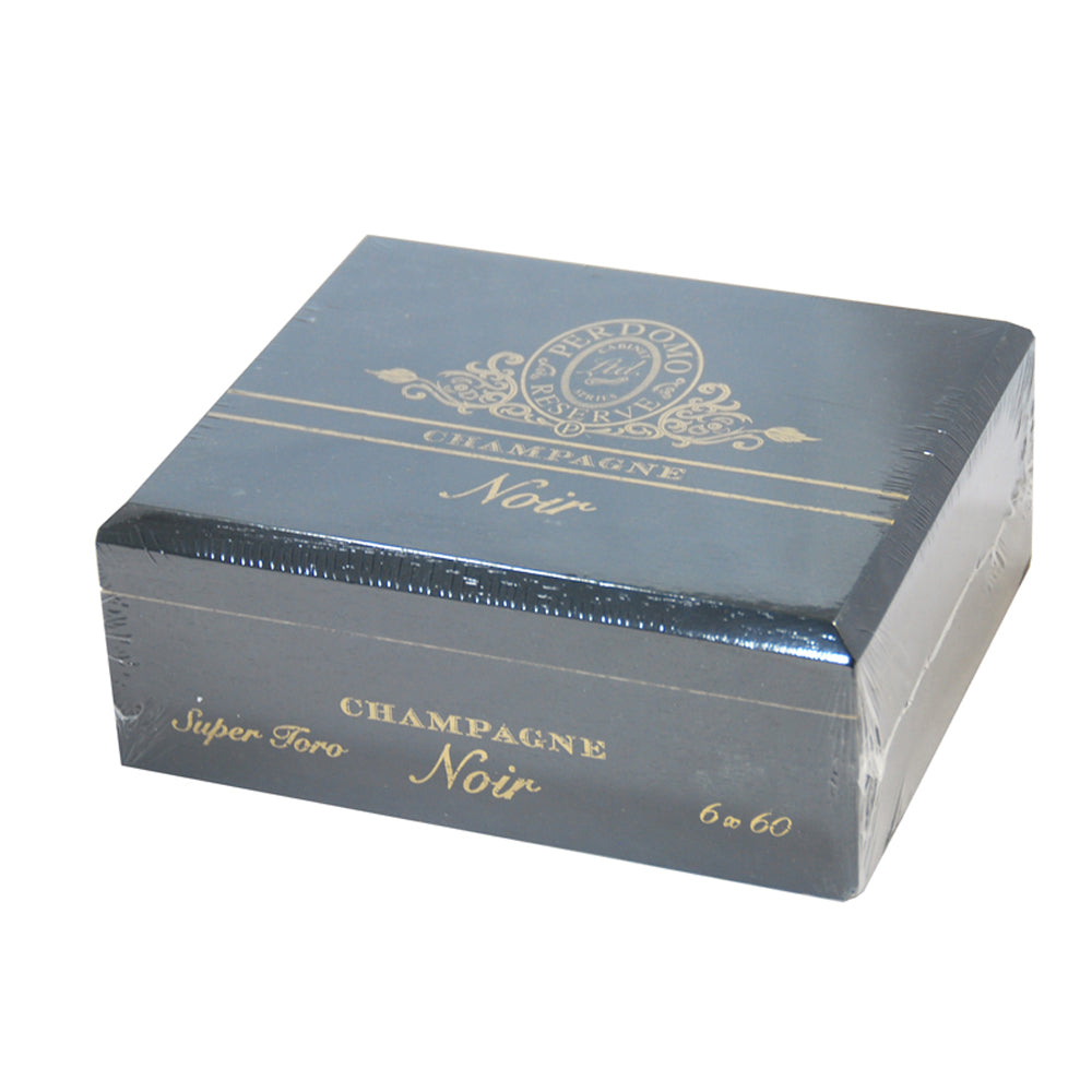 Perdomo Noir Super Toro Champagne Cigars Box of 25 1