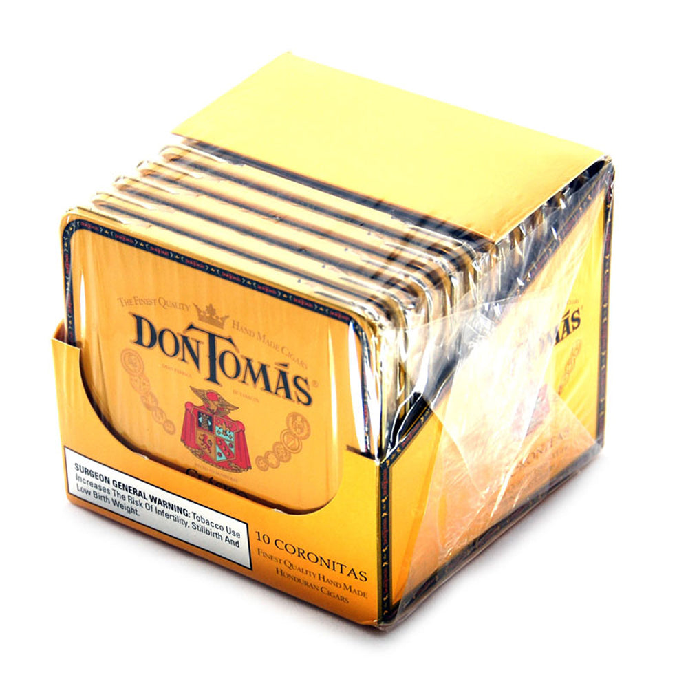 Don Tomas Fine Coronitas Cigars 10 Packs of 10 1