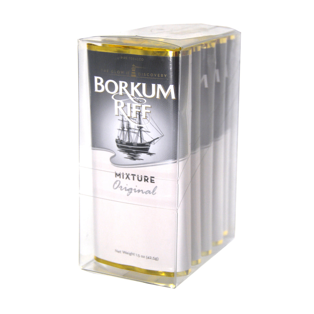 Borkum Riff Original Pipe Tobacco 5 Pockets of 1.5 oz. 3