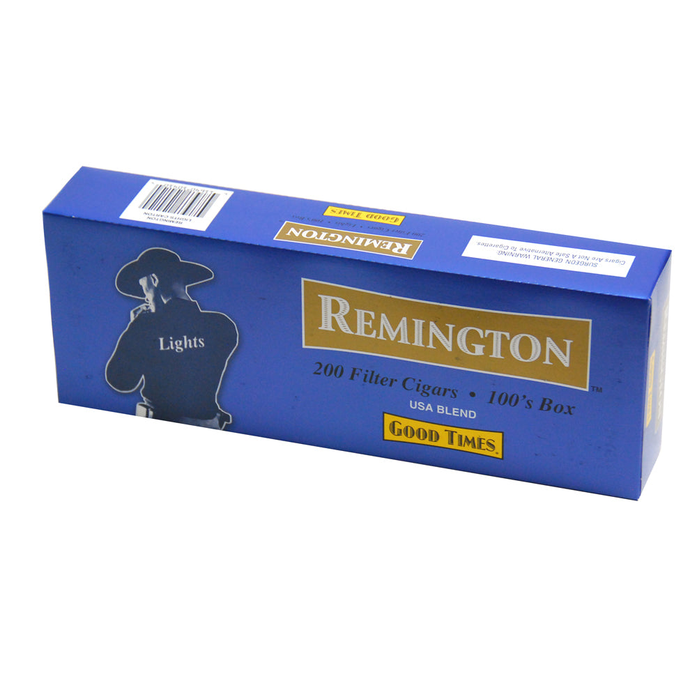 Remington Lights Filtered Cigars 10 Packs of 20 1