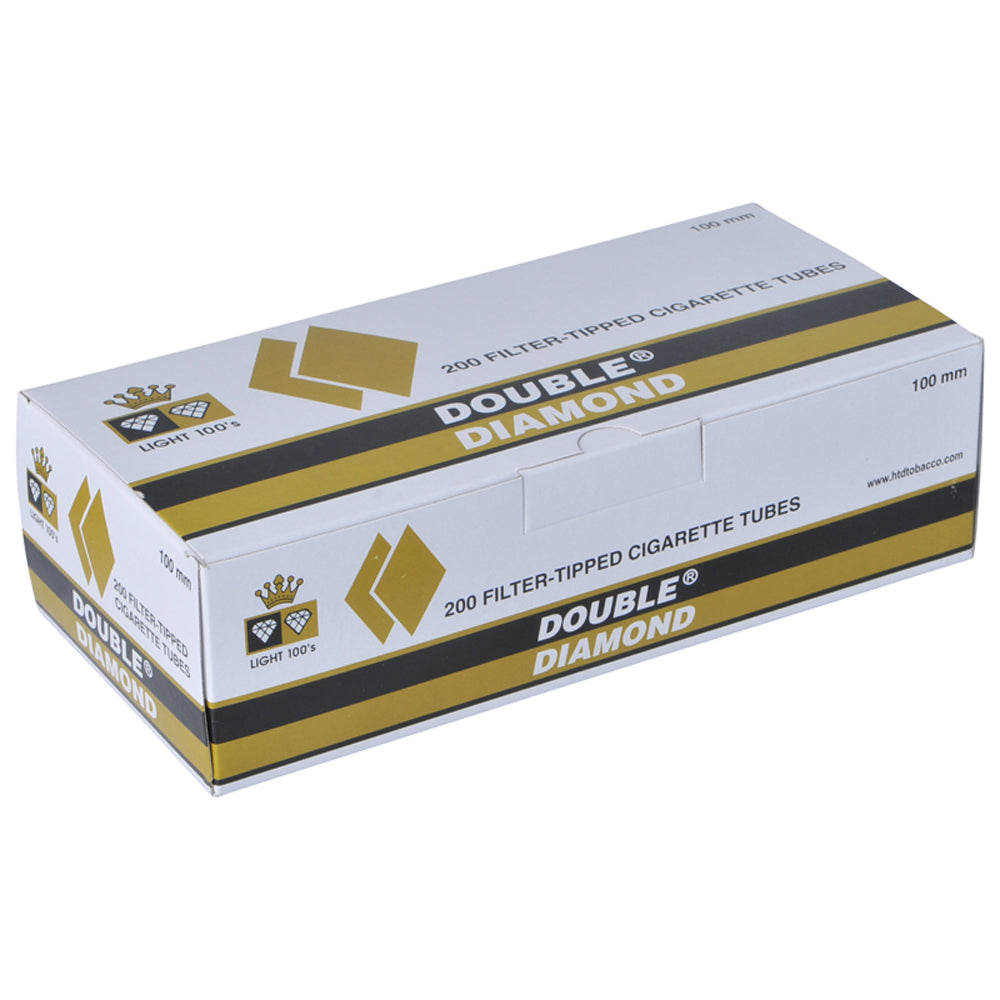 Double Diamond Filter Tubes 100 mm Light 5 Cartons of 200 1