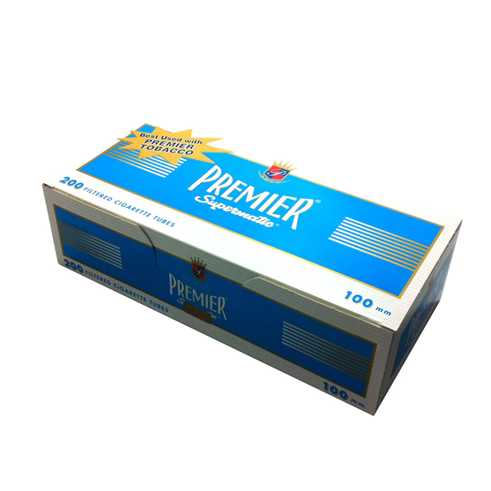 Premier Filter Tubes 100 mm Light 5 Cartons of 200 1
