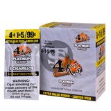 4 Kings Cigarillos 15 Packs of 4 + 1 Platinum UN-Sweet Limited