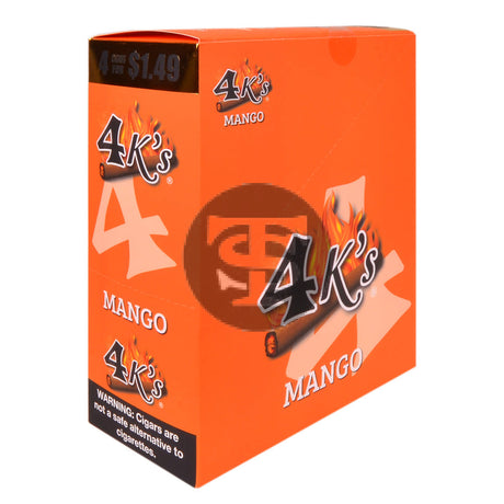 4 Kings Cigarillos 15 Packs of 4 Mango Pre-Price $1.49