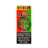 4 Kings Cigarillos 15 Packs of 4 Watermelon $1.29 pre-price