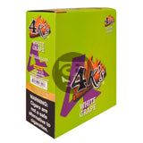 4 Kings Cigarillos 15 Packs of 4 White Grape Pre-Priced $1.49