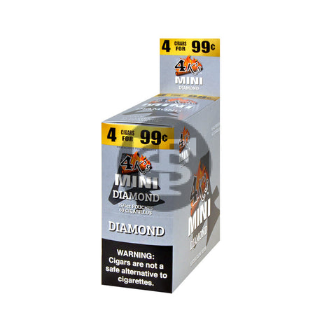 4 Kings Mini Cigarillos 4 For 99c 15 Packs of 4 Diamond 1