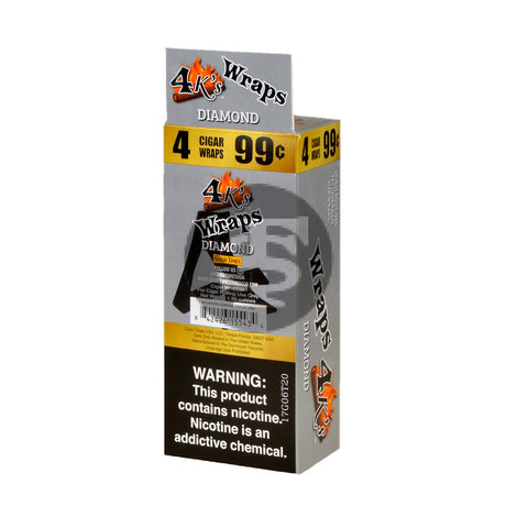 4 Kings Wraps 4 for 99c 30 pack of Platinum 2