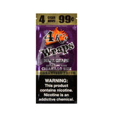 4 Kings Wraps 4 for 99c 30 pack of Napa Grape