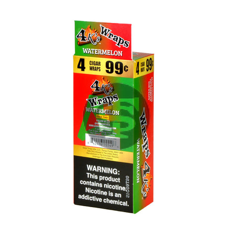 4 Kings Wraps 4 for 99c 30 pack of Watermelon 2