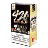 420 Leaf Wraps $2.99 Pre-Priced 12 packs of 4 Russian Cream