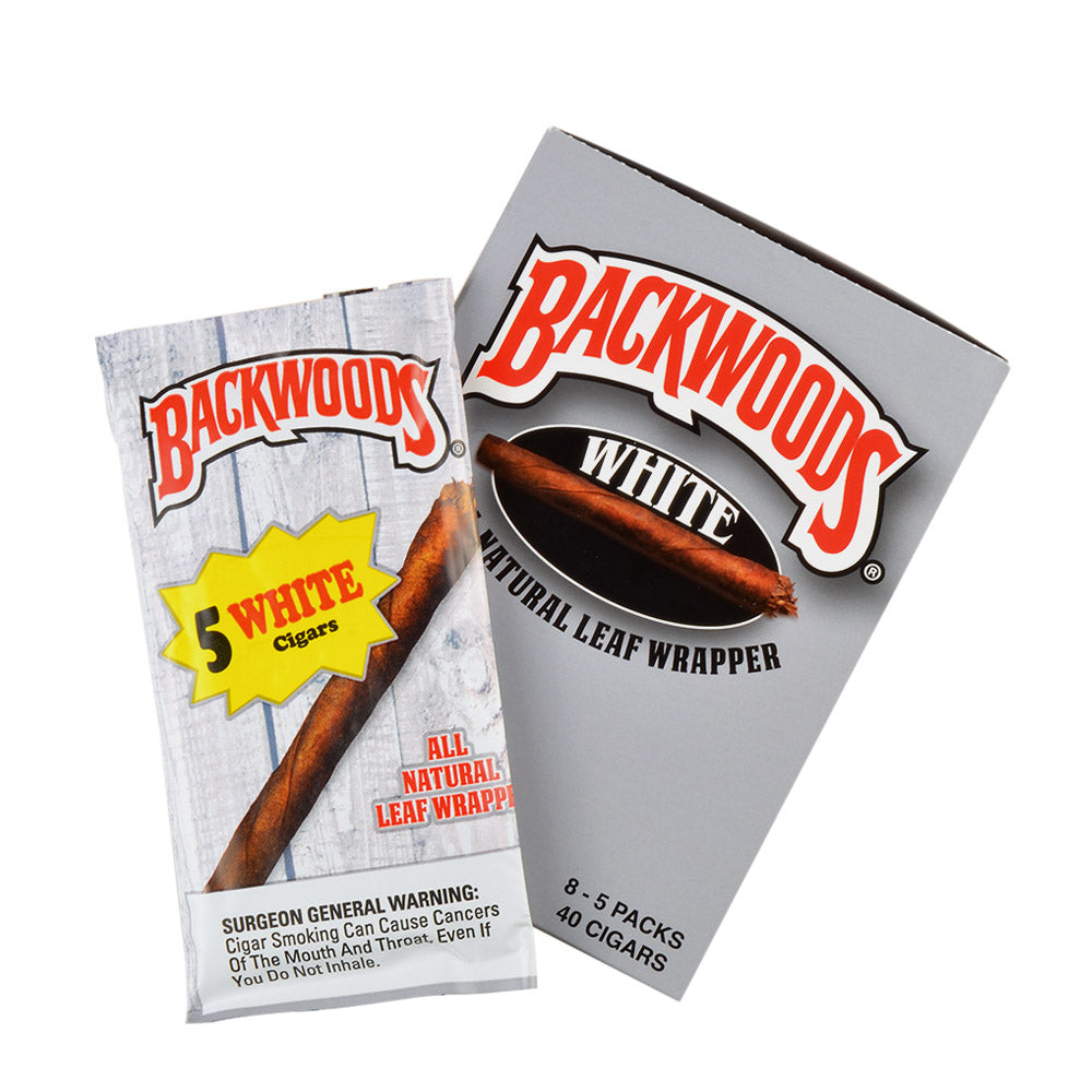 Backwoods Cigars - Machine Made Cigars - 8 Packs of 5 - Vape Puffer