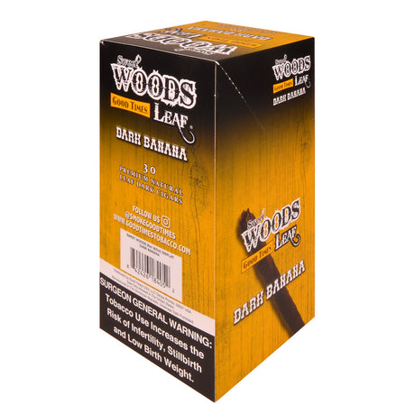 Good Times Sweet Woods Leaf Dark Banana, 6 packs of 5