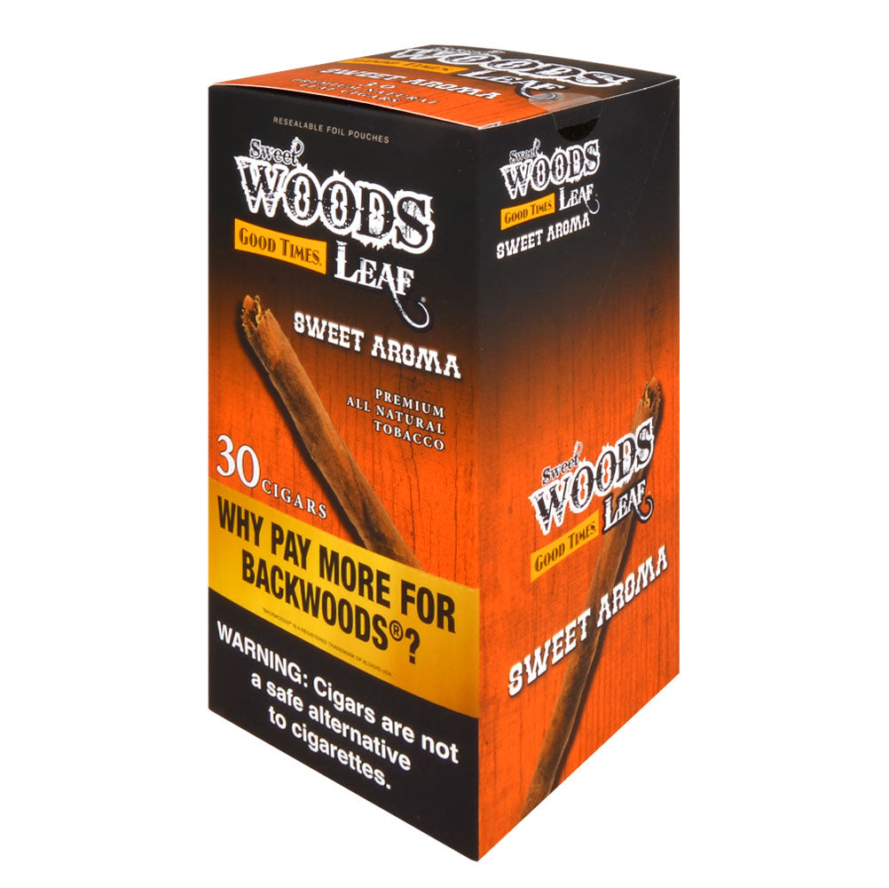 Good Times Sweet Woods Leaf Sweet Aroma, 6 packs of 5