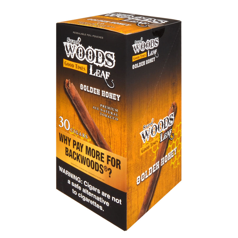 Good Times Sweet Woods Leaf Golden Honey, 6 packs of 5