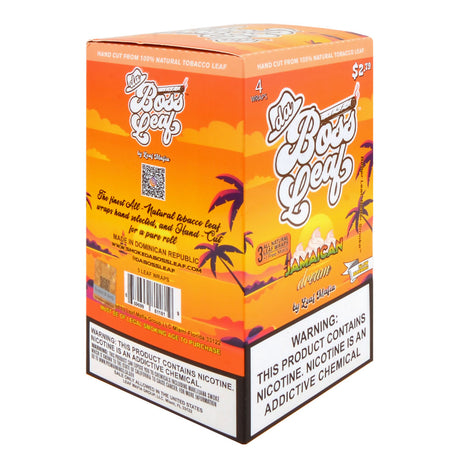 Da Boss $2.79 pre-price Jamaican Dream Leaf Wraps 20 packs of 4