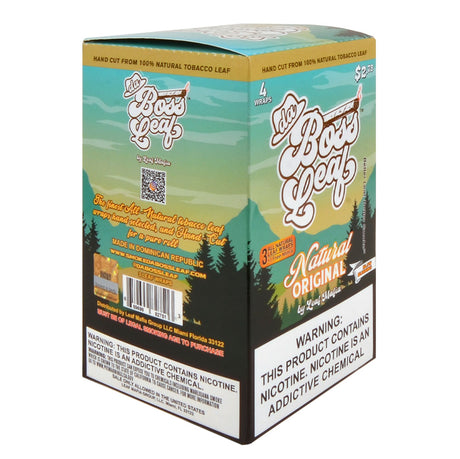 Da Boss $2.79 pre-price Natural Leaf Wraps 20 packs of 4
