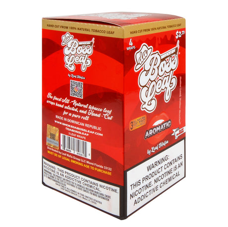 Da Boss $2.79 pre-price Aromatic Leaf Wraps 20 packs of 4