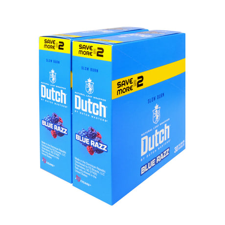 Dutch Masters Foil Blue Razz Save on 2 Cigarillos 30 Packs of 2
