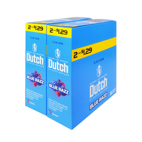 Dutch Masters Foil Fresh Blue Razz $1.29 Cigarillos 30 Packs of 2