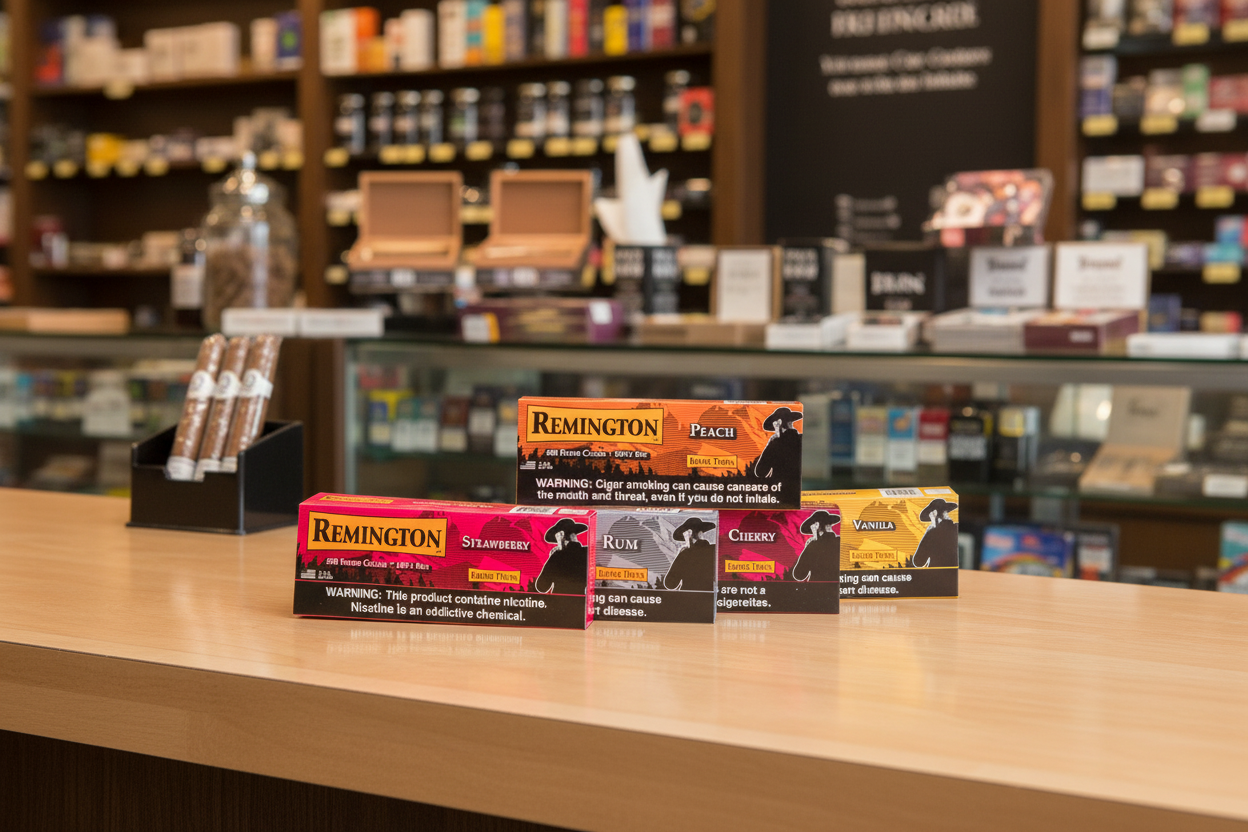 Remington filtered cigars