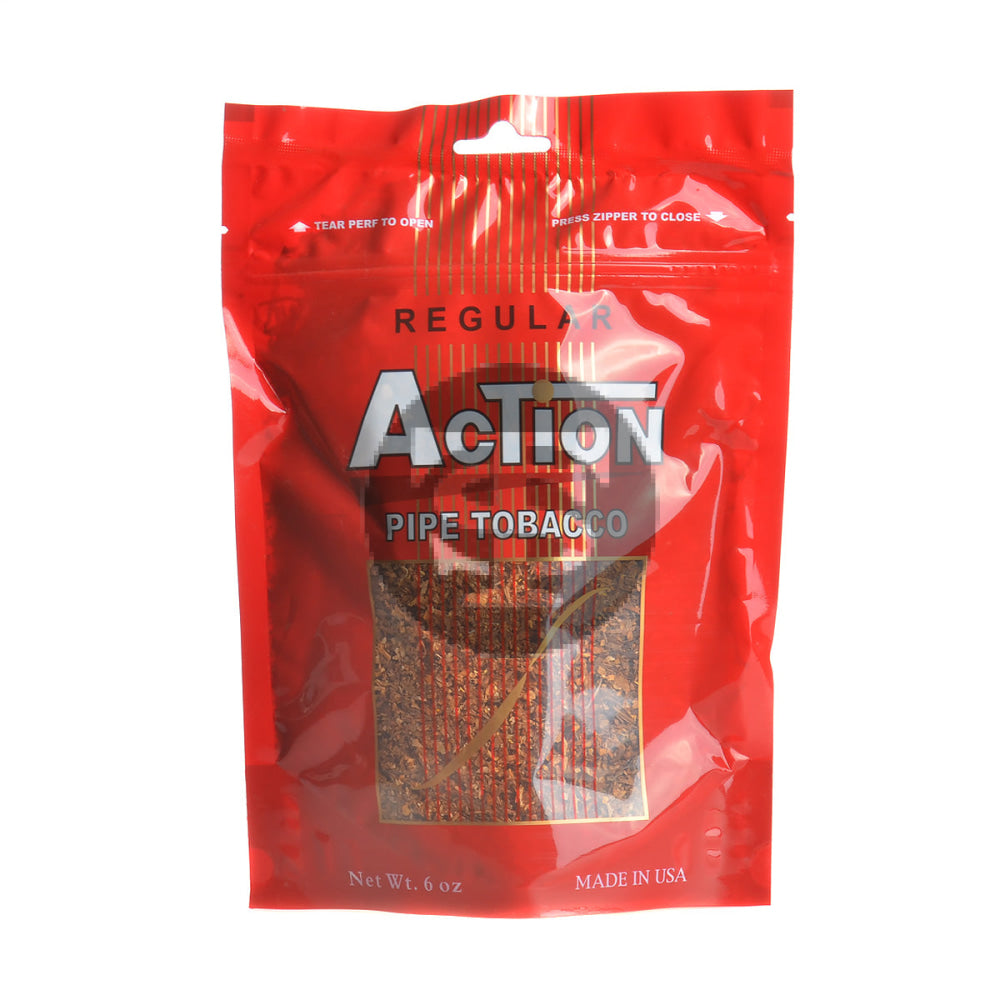 Action Regular Pipe Tobacco 6 oz. Bag 1