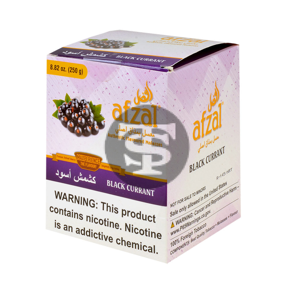 Afzal Black Currant Hookah Shisha 250g 1