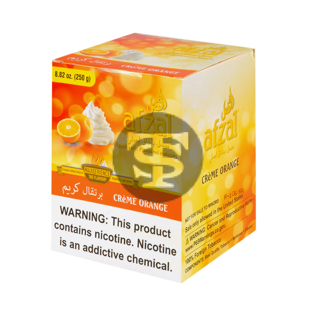 Afzal Creme Orange Hookah Shisha 250g 1