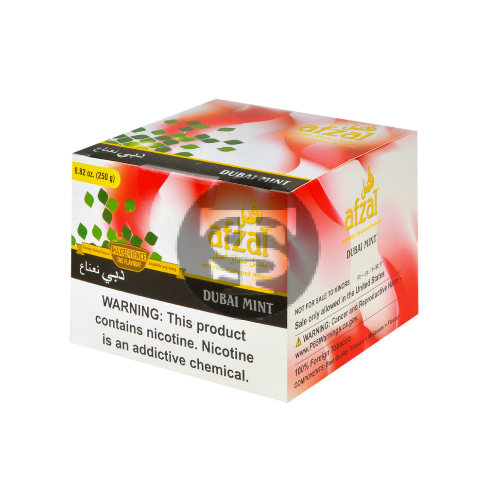 Afzal Dubai Mint | Hookah Tobacco | 250 grams – Tobacco Stock