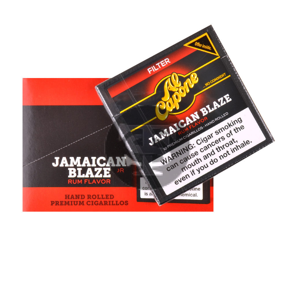Al Capone Jamaican Blaze Cigarillos 10 Packs of 10 4