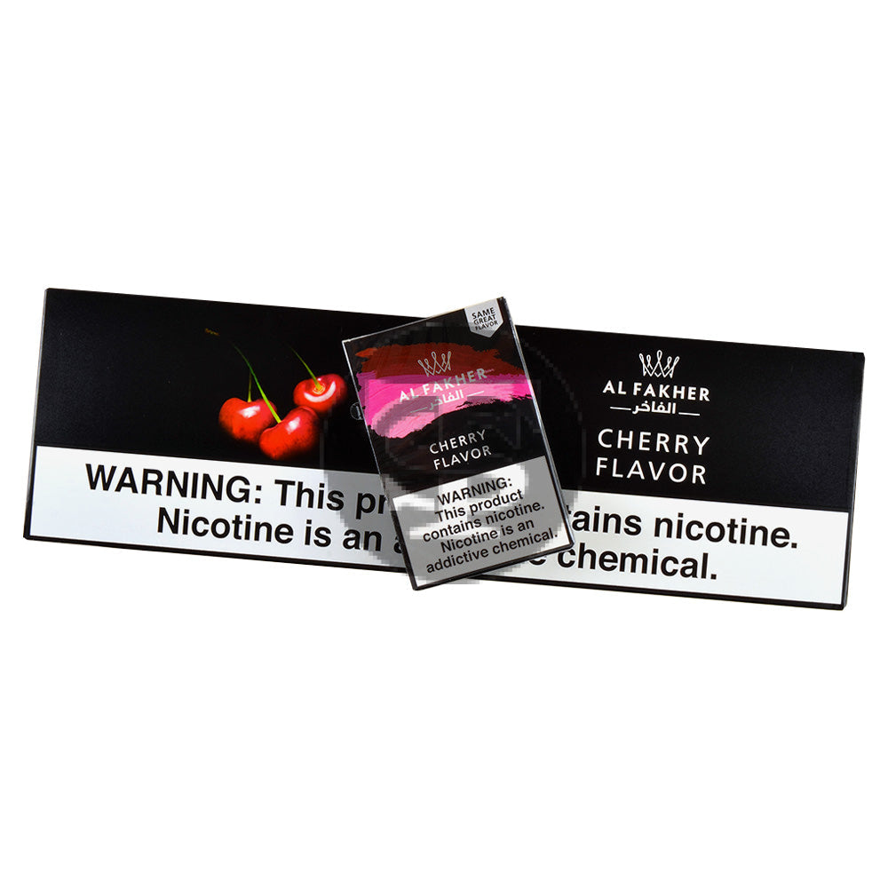 桃原チーガ　チャーギ　クヮーギ Al Fakher Cherry Hookah Shisha 10 Packs of 50g – Tobacco Stock
