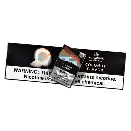 Al Fakher Coconut Hookah Shisha 10 Packs of 50g