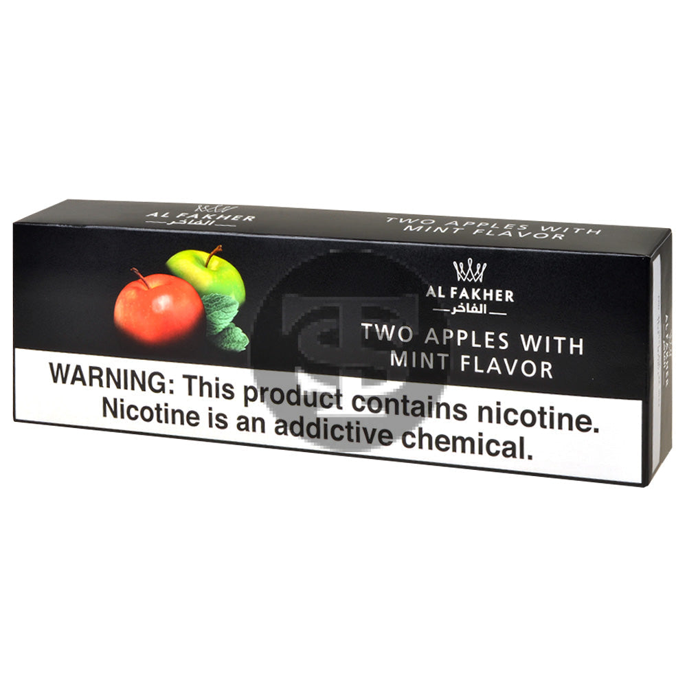 Al Fakher Double Apple With Mint Hookah Shisha 10 Packs of 50g 1