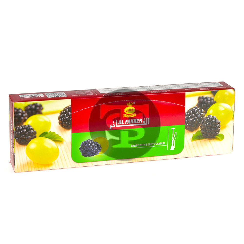 Al Fakher Grape With Berry Hookah Shisha 10 Packs of 50g 2