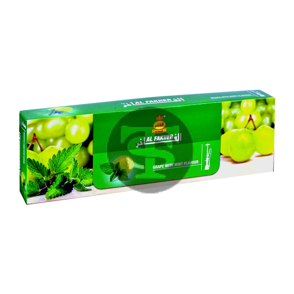 Al Fakher Grape With Mint Hookah Shisha 10 Packs of 50g 2
