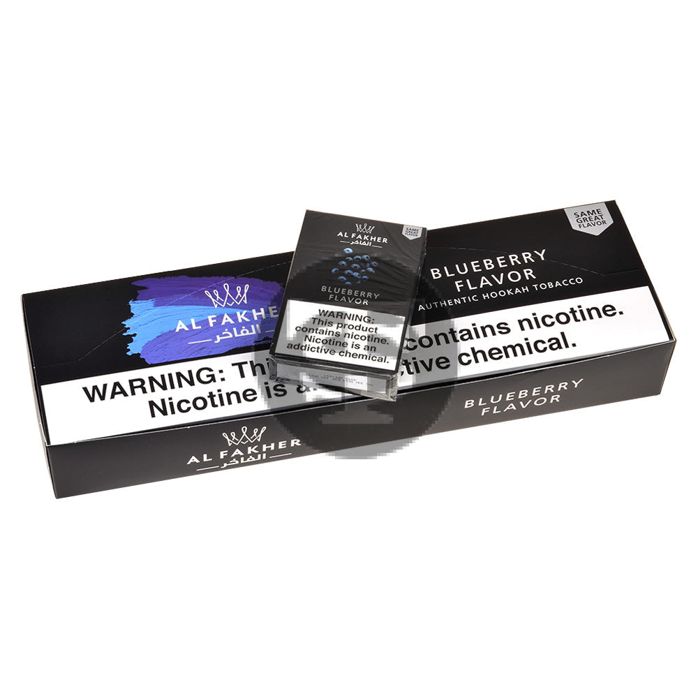 Al Fakher Hookah Shisha Pack of 50g Blueberry