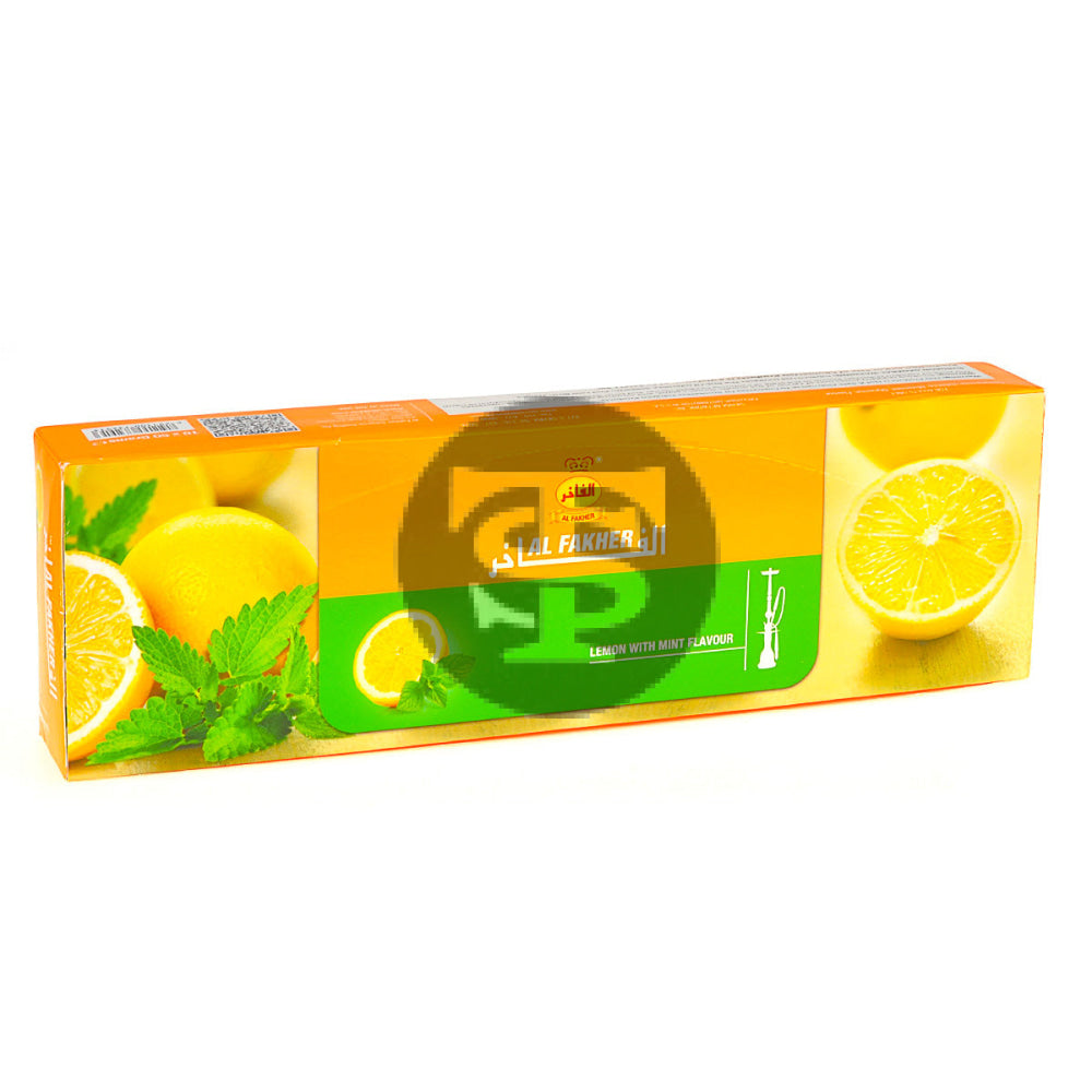 Al Fakher Lemon With Mint Hookah Shisha 10 Packs of 50g – Tobacco