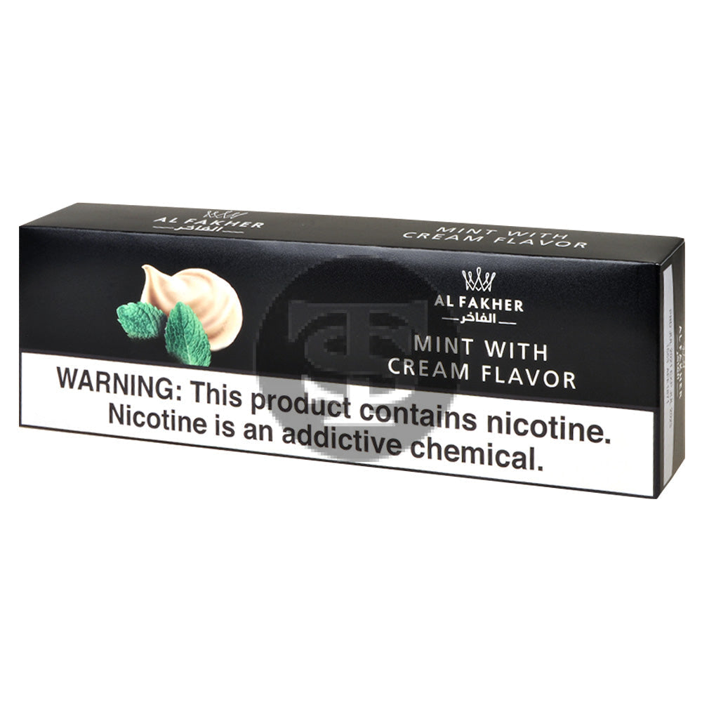 Al Fakher Mint with Cream Hookah Shisha 10 Packs of 50g 1
