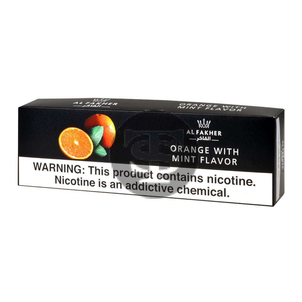 Al Fakher Orange With Mint Hookah Shisha 10 Packs of 50g – Tobacco
