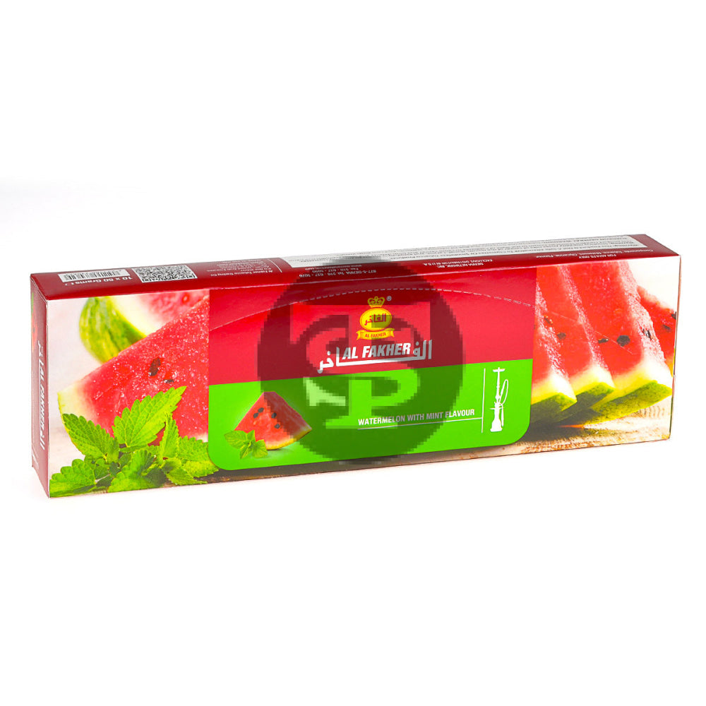 Al Fakher Watermelon With Mint Hookah Shisha 10 Packs of 50g 2