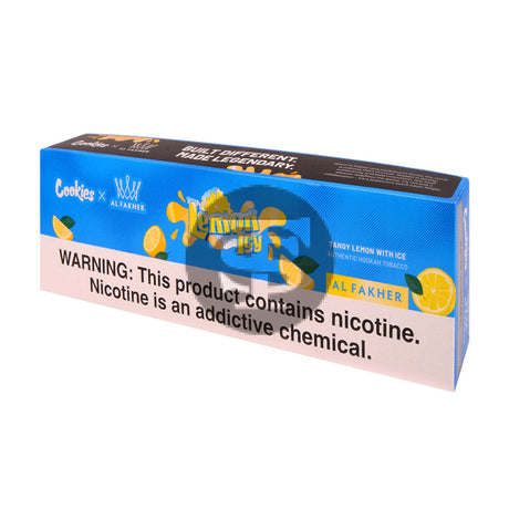 Al Fakher x Cookies Lemon Icy Hookah Shisha 10 Packs of 50g