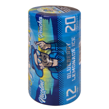 Alp Drifters Collection 12mg Blueberry Lemonade Ice Nicotine Pouches 5 Tins of 20