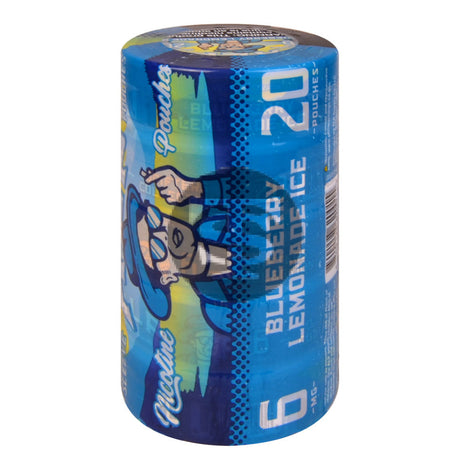 Alp Drifters Collection 6mg Blueberry Lemonade Ice Nicotine Pouches 5 Tins of 20