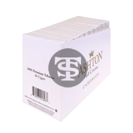 Ashton Half Corona Cameroon Cigars 10 Packs of 5