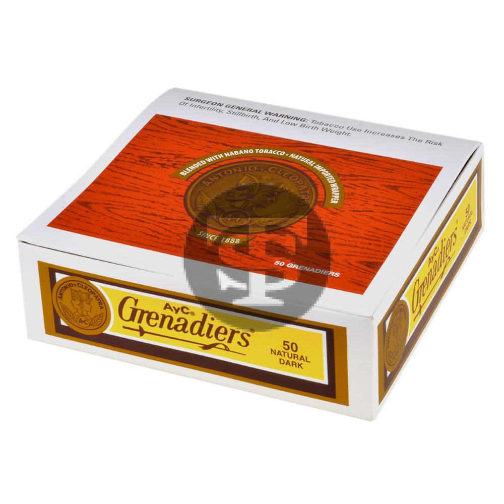 AyC Grenadiers Coronas Dark Cigars 50 count box
