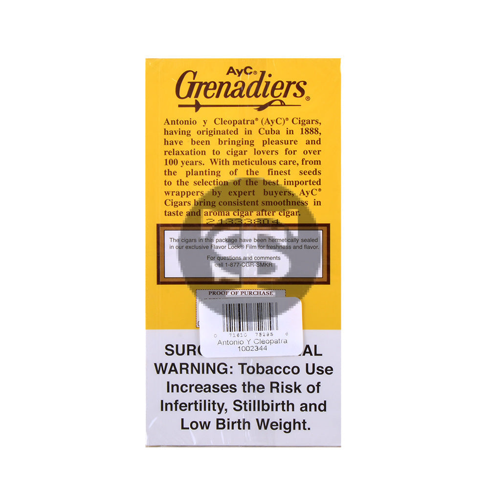 AyC Grenadiers Dark Cigars 5 Packs Of 6 3
