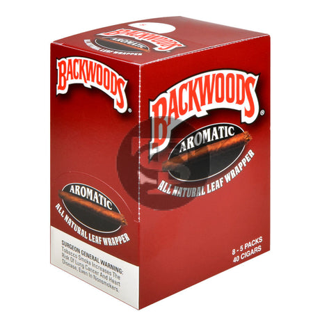 Backwoods Aromatic Cigars 8 Packs of 5