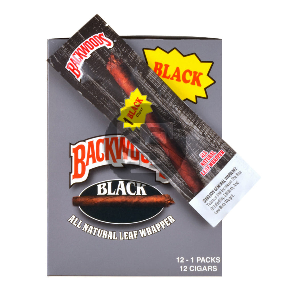 Backwoods Black Cigars Single Pack of 24