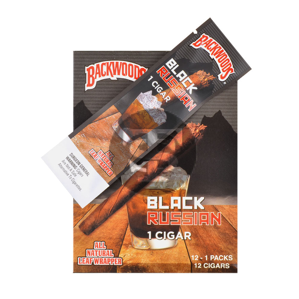 Backwoods Black Russian Cigars Pack of 24 | Buy Online – Tobacco Stock